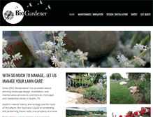 Tablet Screenshot of bio-gardener.com